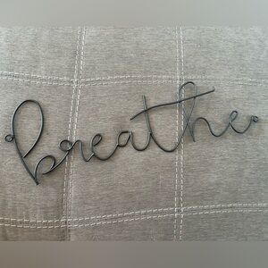 Black Metal “breathe” Art Decor